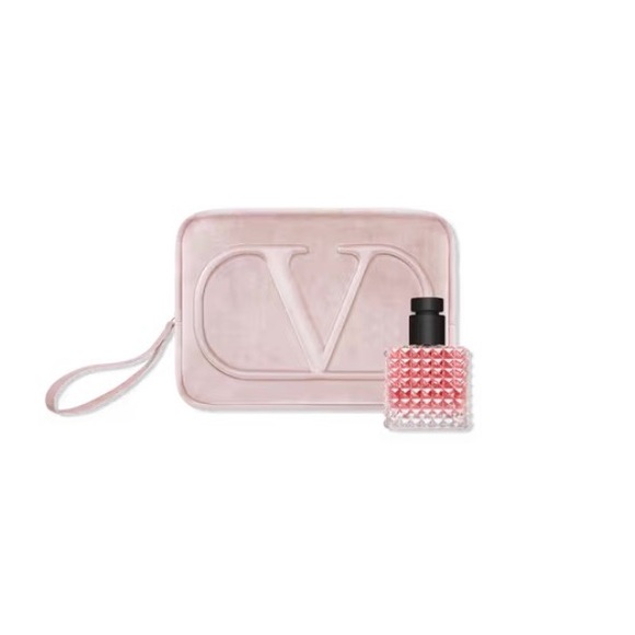 Valentino Handbags - Valentino Blush Pink wristlet with Perfume